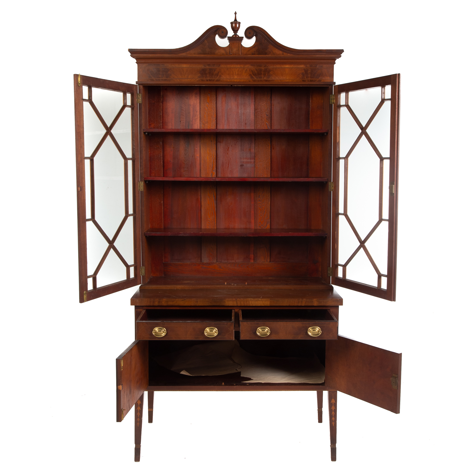 FEDERAL STYLE MAHOGANY CHINA