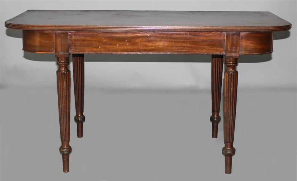 FEDERAL STYLE MAHOGANY CONSOLE 29 X