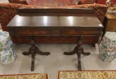 FEDERAL STYLE MAHOGANY CONSOLE