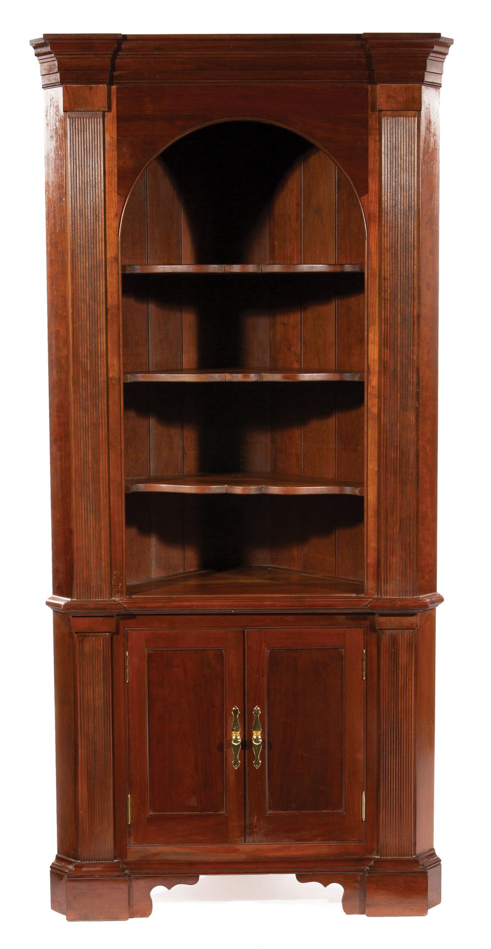 FEDERAL-STYLE MAHOGANY CORNER