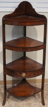 FEDERAL STYLE MAHOGANY CORNER