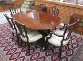 FEDERAL STYLE MAHOGANY DINING