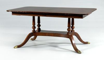 Federal style mahogany dining