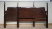 FEDERAL STYLE MAHOGANY DOUBLE