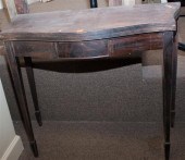 Federal style mahogany flip-to