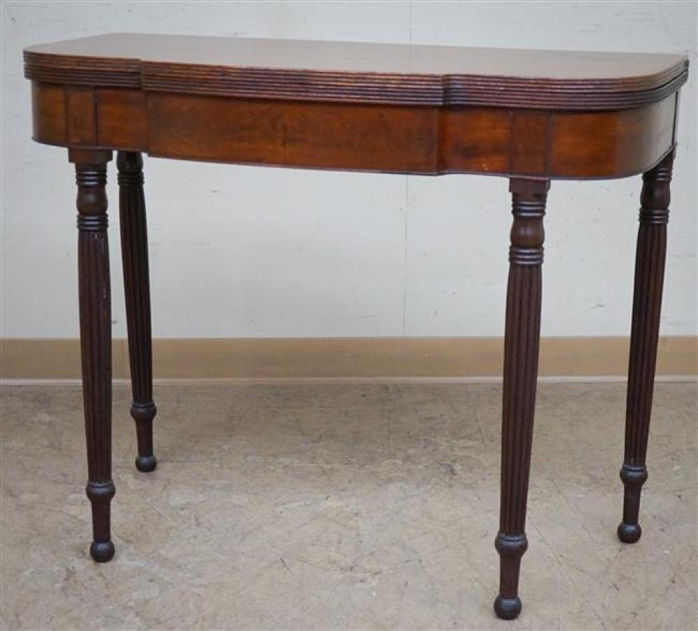 FEDERAL STYLE MAHOGANY FOLD-OUT