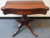 FEDERAL STYLE MAHOGANY FOLD TO