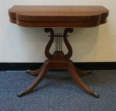 FEDERAL STYLE MAHOGANY FOLD-TO