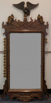 FEDERAL STYLE MAHOGANY GILT GE