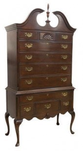 FEDERAL STYLE MAHOGANY HIGHBOY