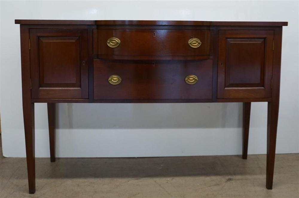 FEDERAL STYLE MAHOGANY HUNTBOARD BY