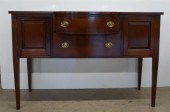 FEDERAL STYLE MAHOGANY HUNTBOA