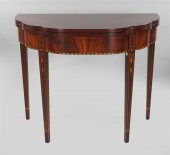 FEDERAL STYLE MAHOGANY INLAID