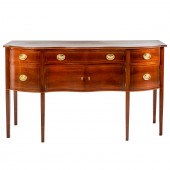 FEDERAL STYLE MAHOGANY INLAID