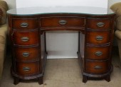FEDERAL STYLE MAHOGANY KIDNEY-
