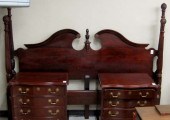 FEDERAL STYLE MAHOGANY KING BE