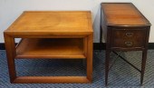 FEDERAL STYLE MAHOGANY LAMP TA