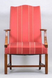 FEDERAL STYLE MAHOGANY LOLLING