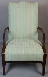 FEDERAL STYLE MAHOGANY LOLLING
