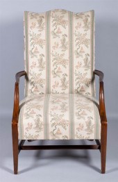 FEDERAL STYLE MAHOGANY LOLLING