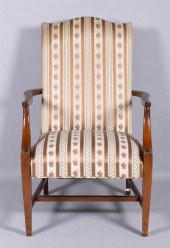 FEDERAL STYLE MAHOGANY LOLLING