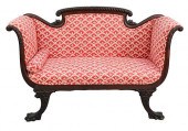 FEDERAL STYLE MAHOGANY LOVESEA