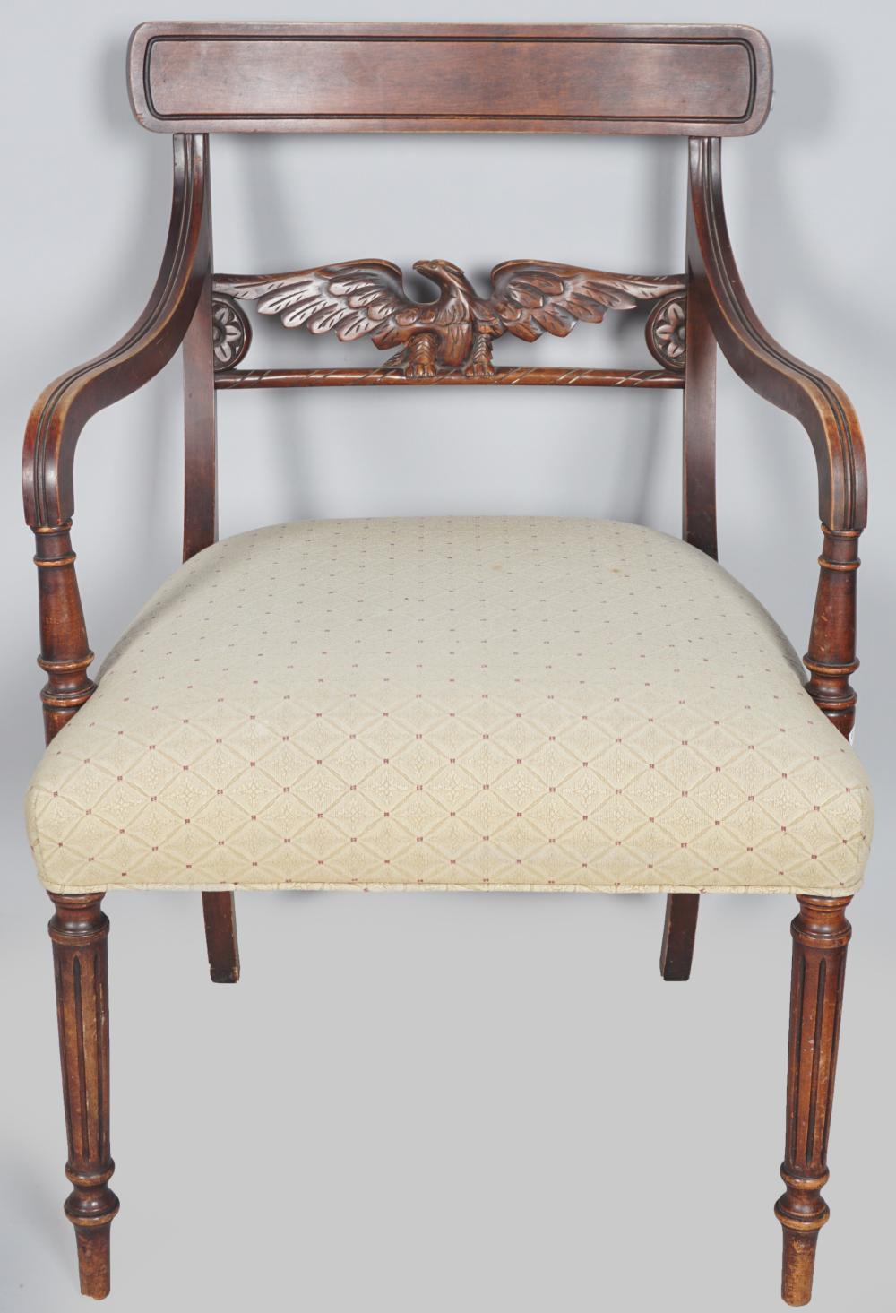 FEDERAL STYLE MAHOGANY OPEN