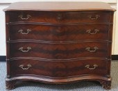 FEDERAL STYLE MAHOGANY SERPENT