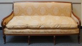 FEDERAL STYLE MAHOGANY SETTEE