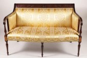 FEDERAL STYLE MAHOGANY SETTEE