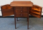 FEDERAL STYLE MAHOGANY SEWING/