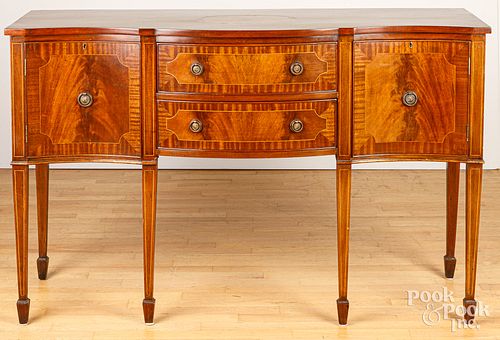 FEDERAL STYLE MAHOGANY SIDEBOARD,