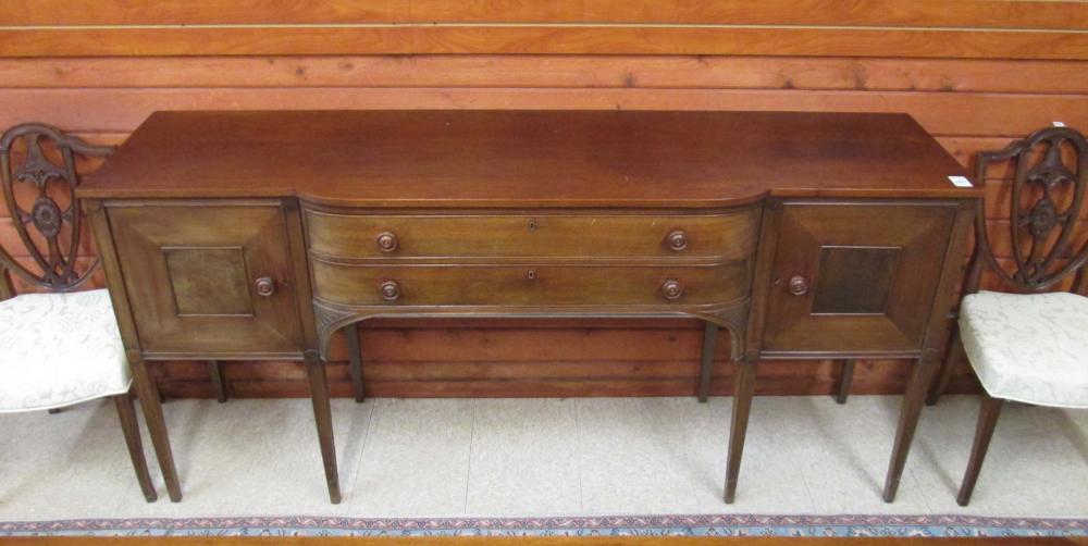 FEDERAL STYLE MAHOGANY SIDEBOARD