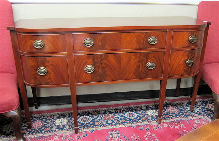FEDERAL-STYLE MAHOGANY SIDEBOARD