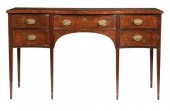 FEDERAL-STYLE MAHOGANY SIDEBOA
