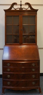 FEDERAL STYLE MAHOGANY SLANT F