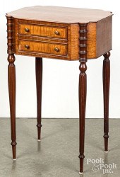 FEDERAL STYLE MAHOGANY & TIGER