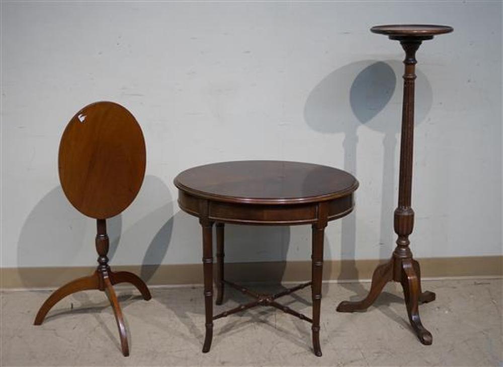 FEDERAL STYLE MAHOGANY TILT-TOP