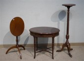 FEDERAL STYLE MAHOGANY TILT-TO
