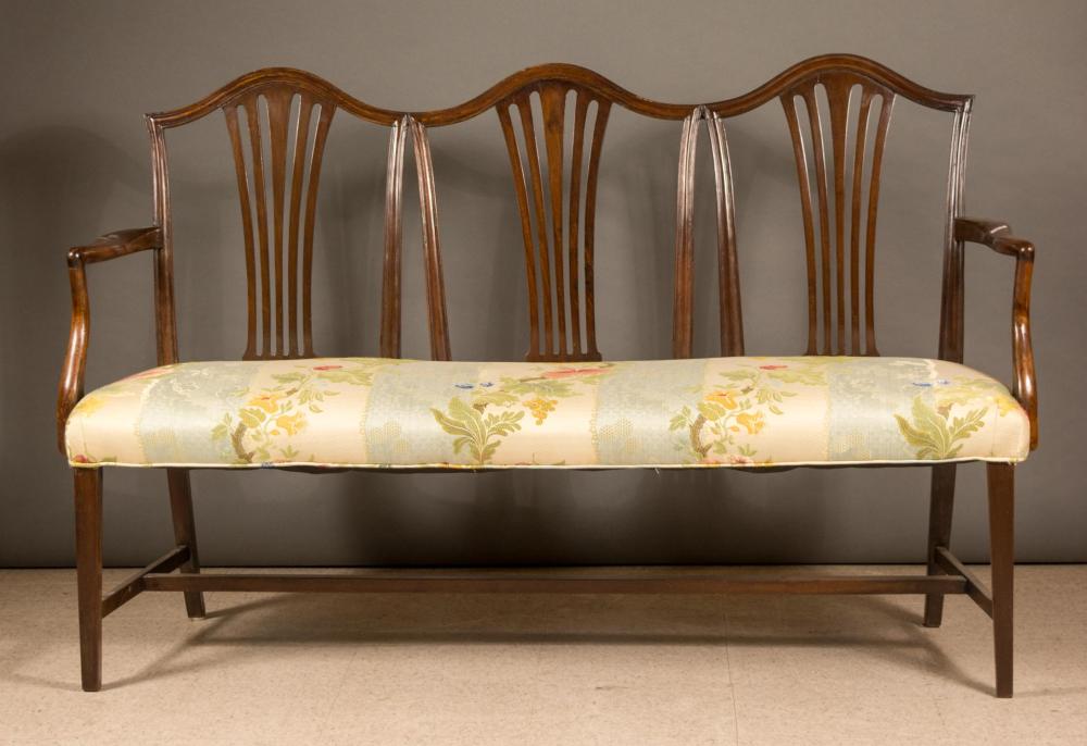 FEDERAL STYLE MAHOGANY TRIPLE