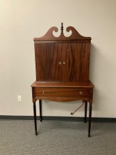 FEDERAL STYLE MAHOGANY TWO PAR