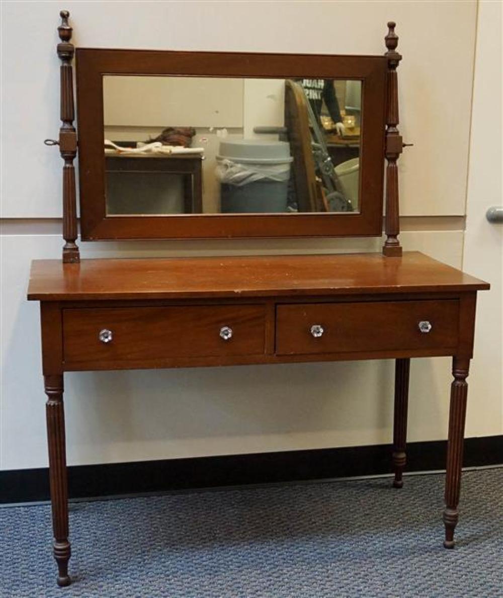 FEDERAL STYLE MAHOGANY VANITY