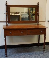 FEDERAL STYLE MAHOGANY VANITY