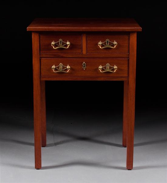 Federal style mahogany worktable