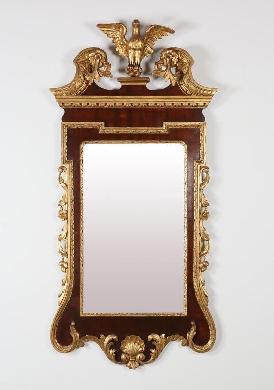 FEDERAL STYLE PARCEL GILT AND
