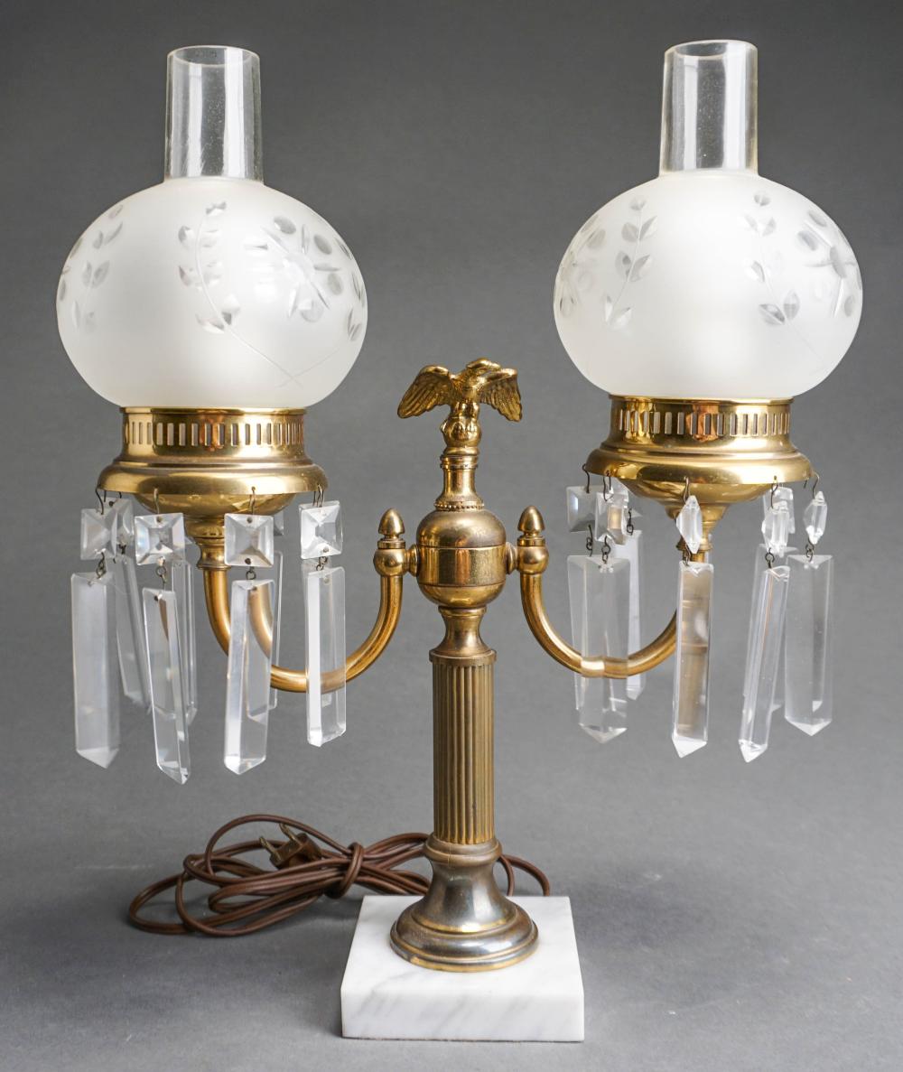 FEDERAL STYLE PATINATED METAL
