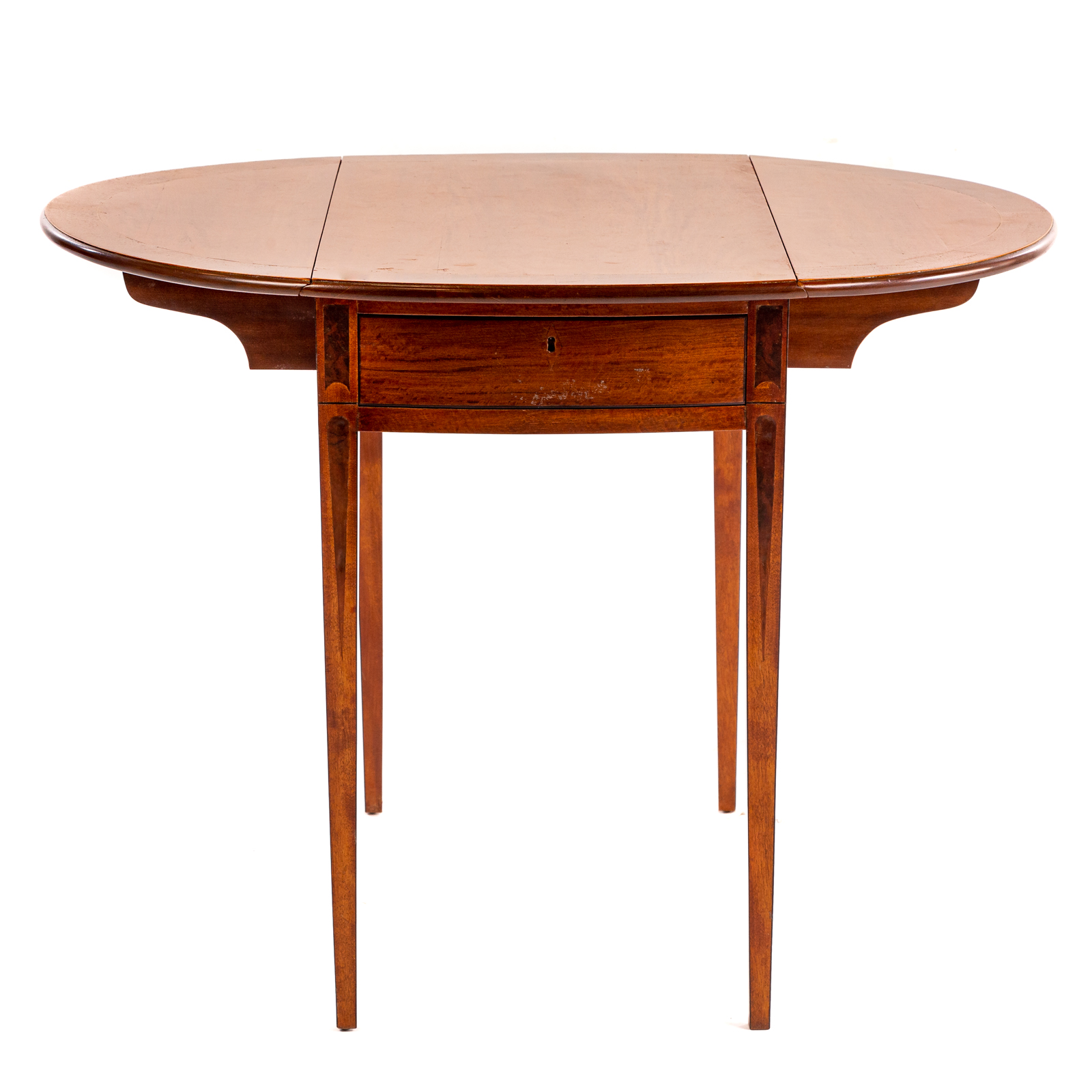 FEDERAL STYLE SATIN WOOD PEMBROKE