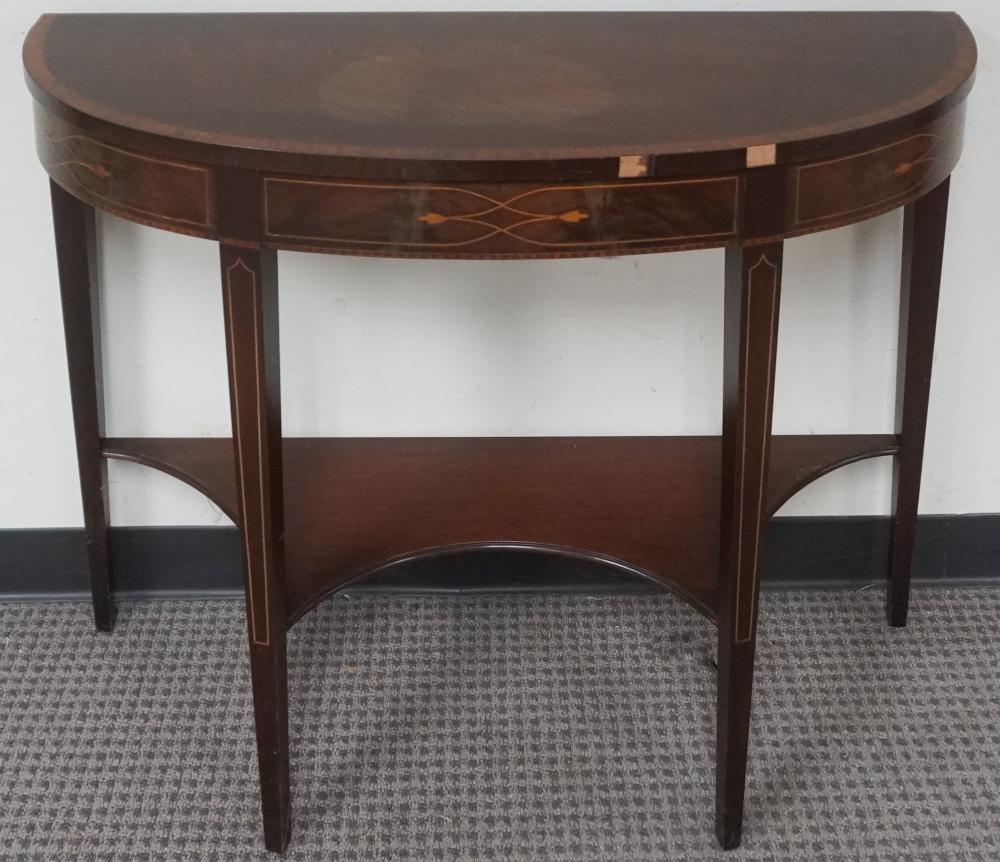 FEDERAL STYLE SATINWOOD INLAID