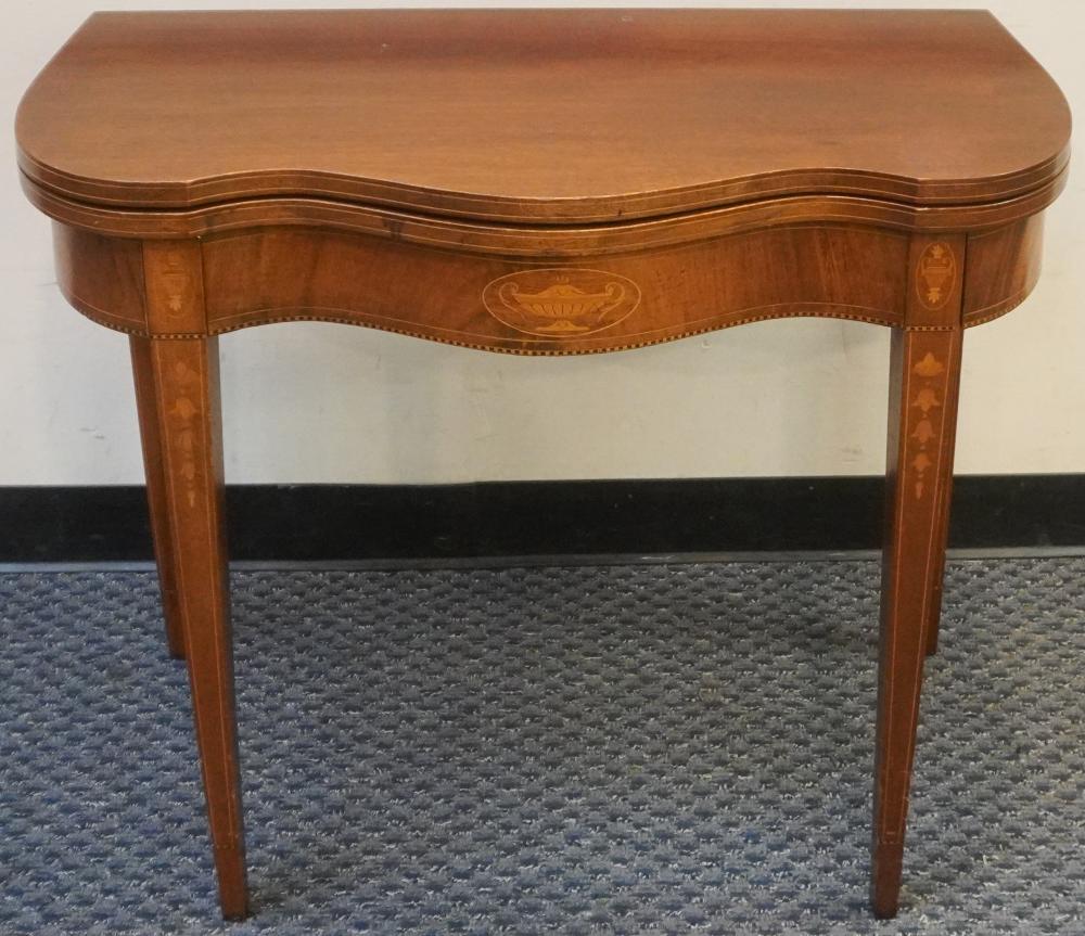 FEDERAL STYLE SATINWOOD INLAID
