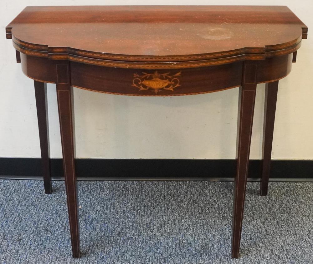 FEDERAL STYLE SATINWOOD INLAID